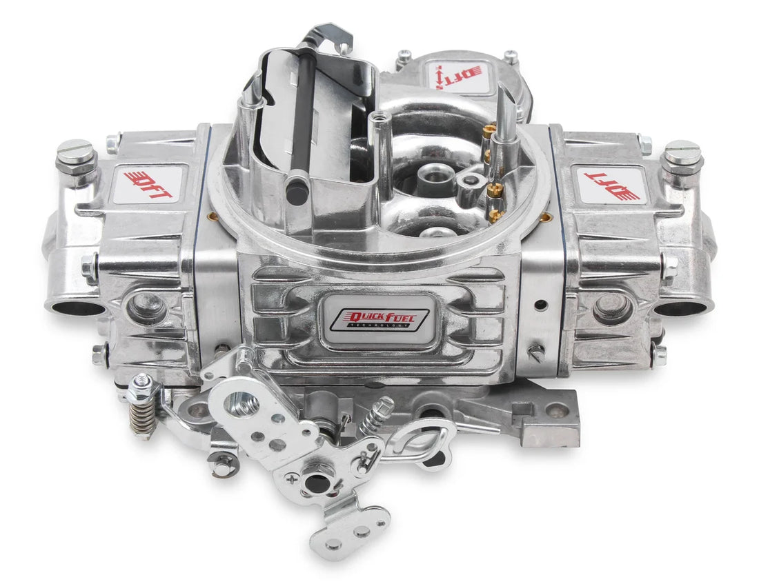 Quick Fuel Technology 780 CFM - 4150 - Vacuum Secondaries - Shiny - Gasoline HR-780-VS - Back View