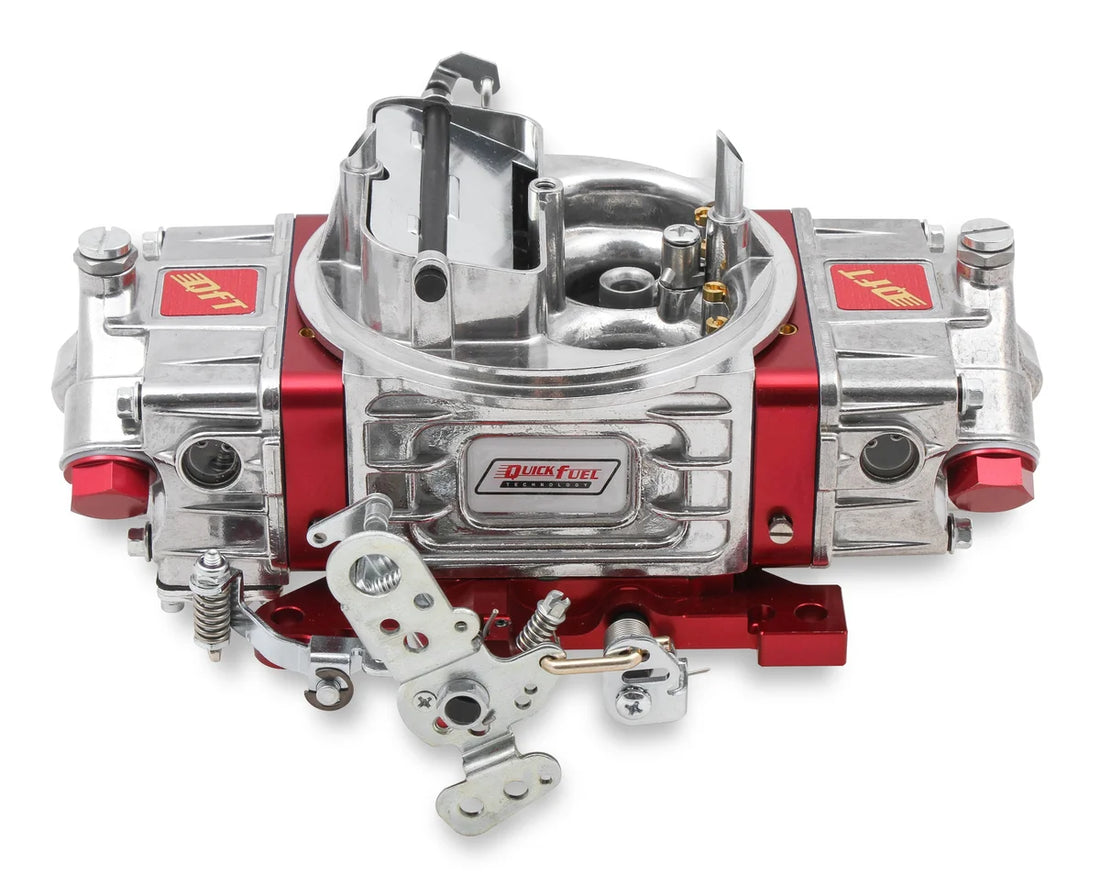Quick Fuel Technology 850 CFM - 4150 - Mechanical Secondaries - Shiny - Gasoline SS-850 - Installation View