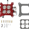 Load image into Gallery viewer, Quick Fuel Technology Billet Throttle Body Assembly 1 3/4" Red with Steel Plates 12-850 - Main Product View