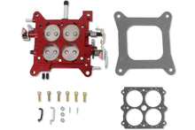 Load image into Gallery viewer, Quick Fuel Technology Billet Throttle Body Assembly 1 3/4" Red with Steel Plates 12-850 - Main Product View