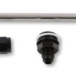 Load image into Gallery viewer, Quick Fuel Technology Dual Feed Fuel Line #6AN (Black) - Side View