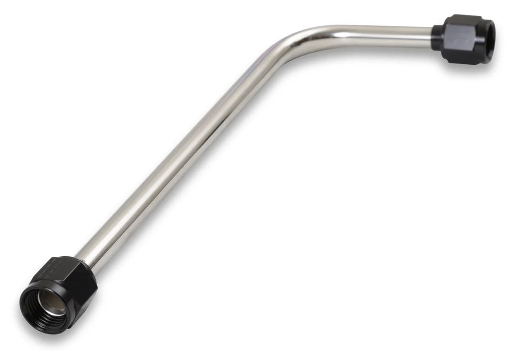 Quick Fuel Technology Dual Feed Fuel Line #6AN (Black) - Installation View