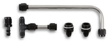 Load image into Gallery viewer, Quick Fuel Technology Dual Feed Fuel Line #6AN (Slayer Series - Black) - Main Product View
