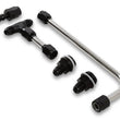 Load image into Gallery viewer, Quick Fuel Technology Dual Feed Fuel Line #6AN (Slayer Series - Black) - Back View
