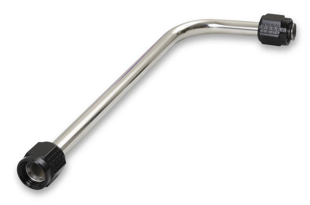Quick Fuel Technology Dual Feed Fuel Line #6AN (Slayer Series - Black) - Installation View