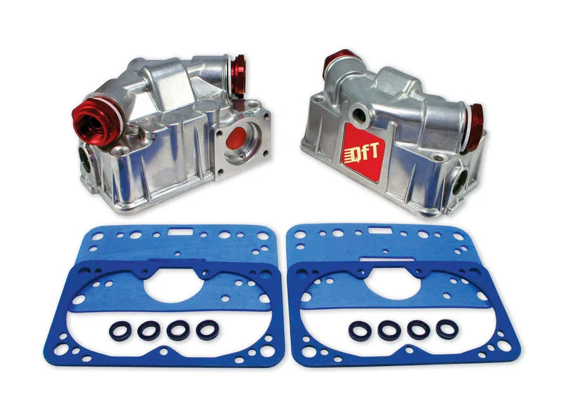 Quick Fuel Technology Fuel Bowl Conversion Kit (Four BBL Dual Accelerator Pump)