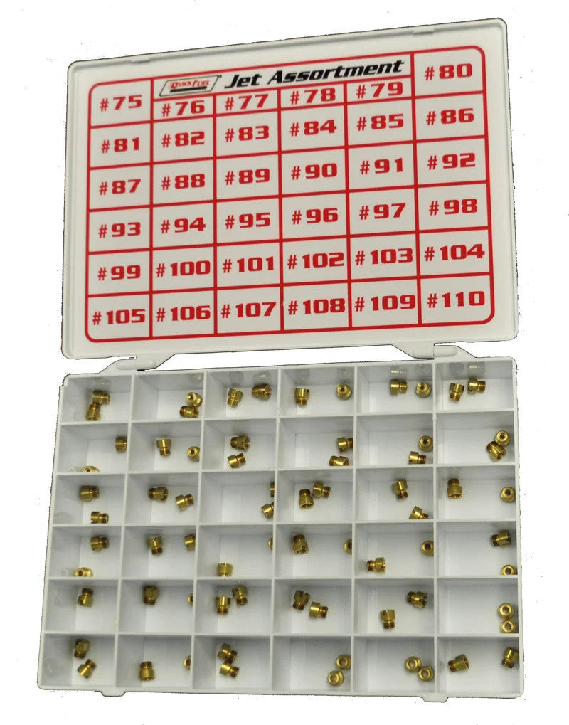 Quick Fuel Technology Gas Jet Assortment Kit #75 thru #110 (2 ea.)