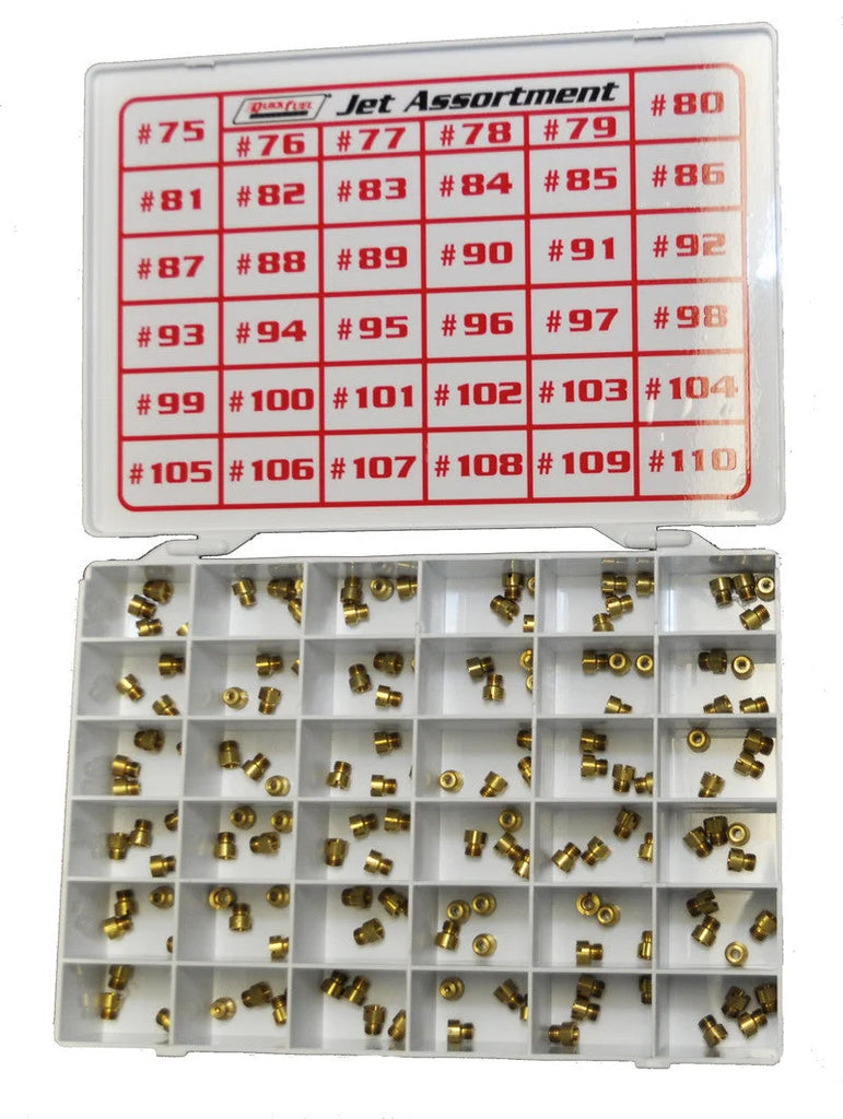 Quick Fuel Technology Gas Jet Assortment Kit #75 thru #110 (4 ea.)