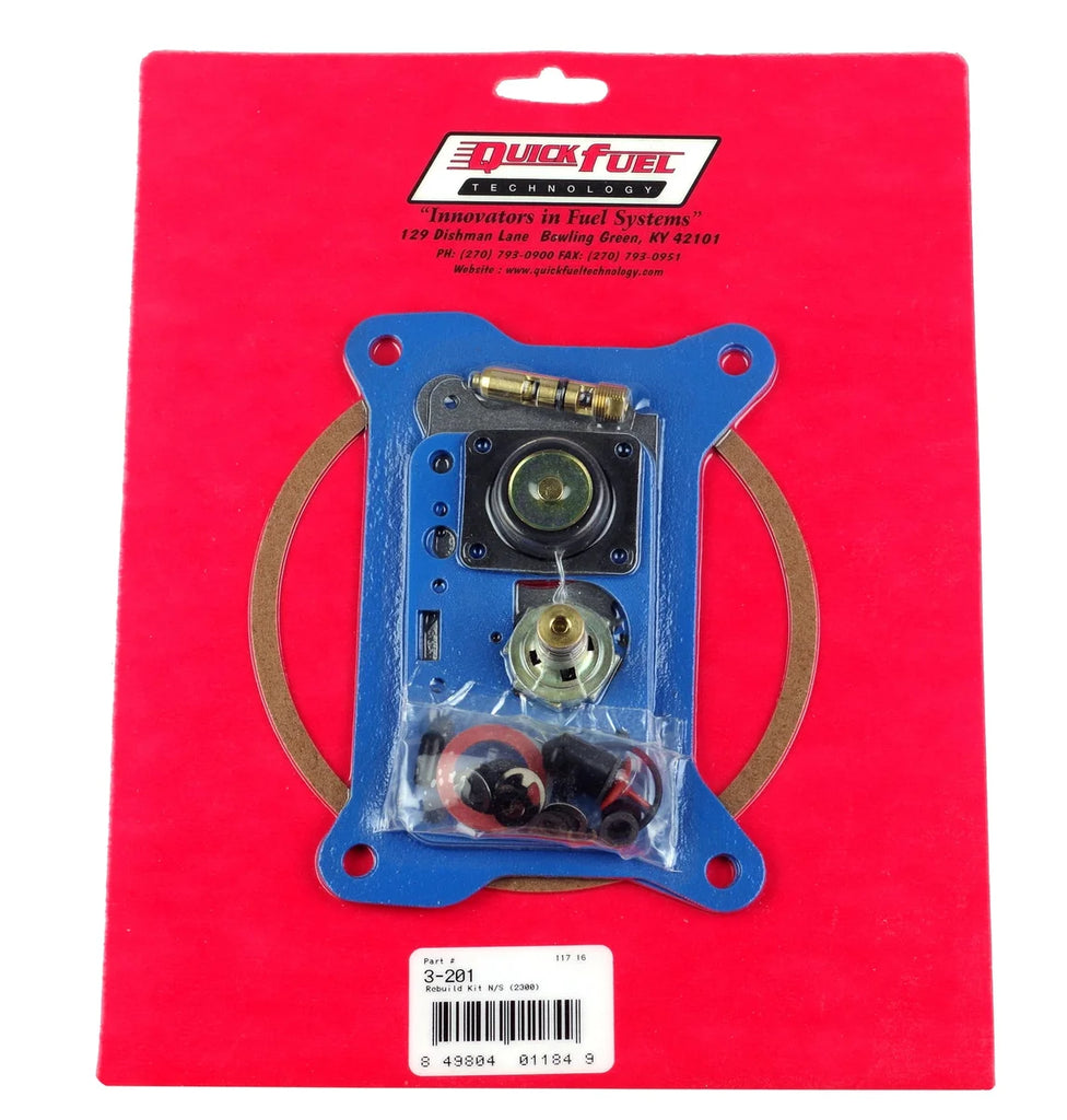 Quick Fuel Technology Non-Stick Rebuild Kit; 2300 (350, 500 CFM)