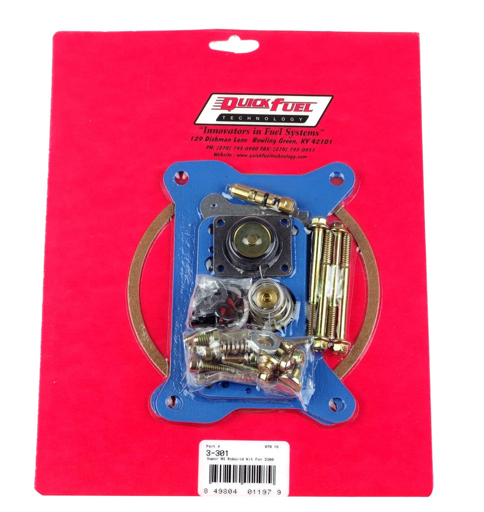 Quick Fuel Technology Non-Stick Rebuild Kit; 2300 (350, 500 CFM)