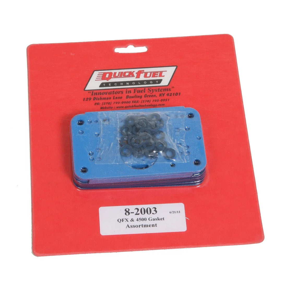 Quick Fuel Technology QFX & 4500 Gasket Assortment - Side View