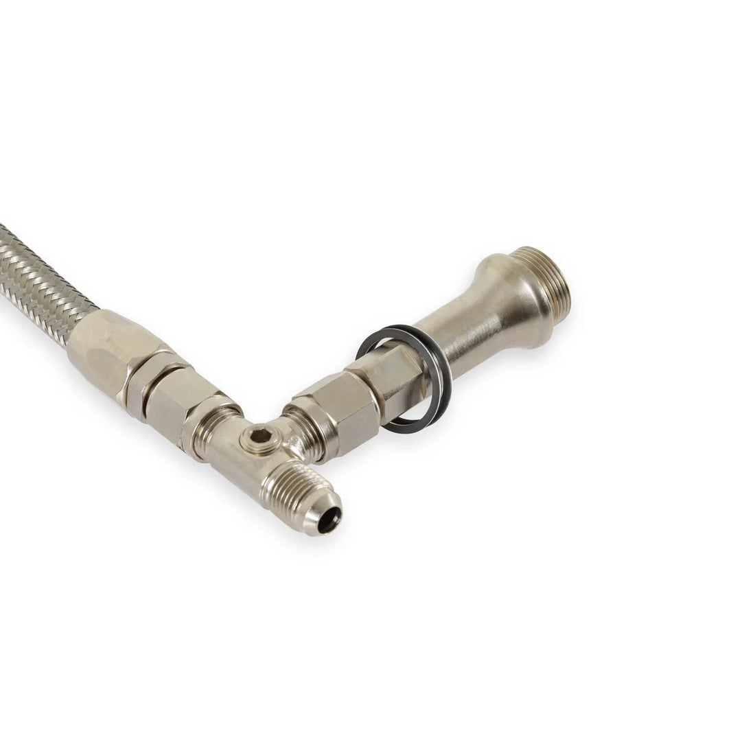 Quick Fuel Technology SS Fuel Line #6AN Silver - Installation View