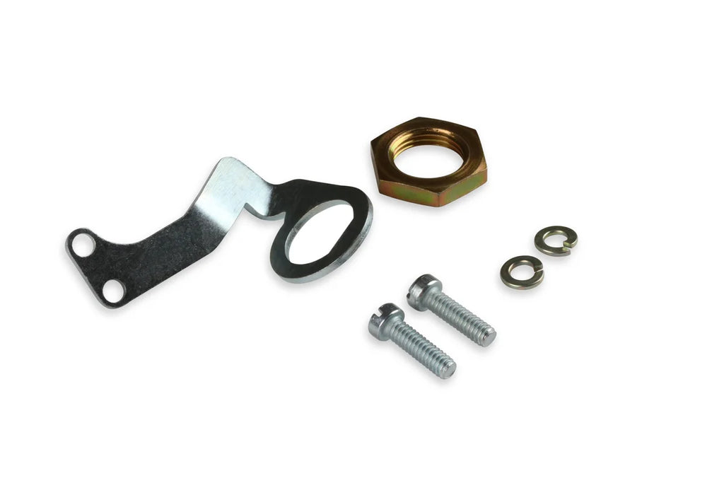 Quick Fuel Technology This throttle solenoid and bracket kit is designed for use on QFT carburetors. - Installation View