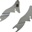 Load image into Gallery viewer, Quick Release Side Plates - Chrome DragSpecialties X08-0021C - Main Product View