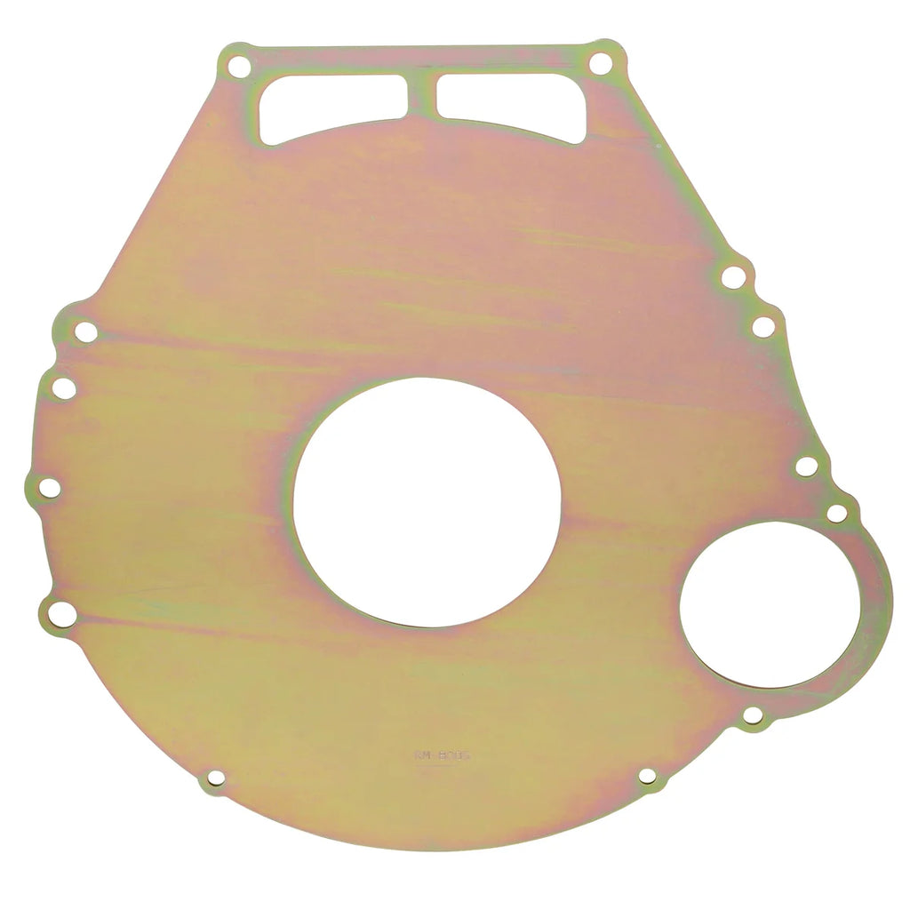 Quick Time This engine plate is used with 176/184 tooth flywheel manual transmission bells.