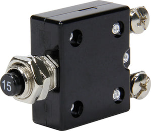 Quickcar Racing 15 Amp Resettable Circuit Breaker 50-9715