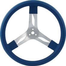 Load image into Gallery viewer, Quickcar Racing 15in Steering Wheel Alum Blue 68-0012
