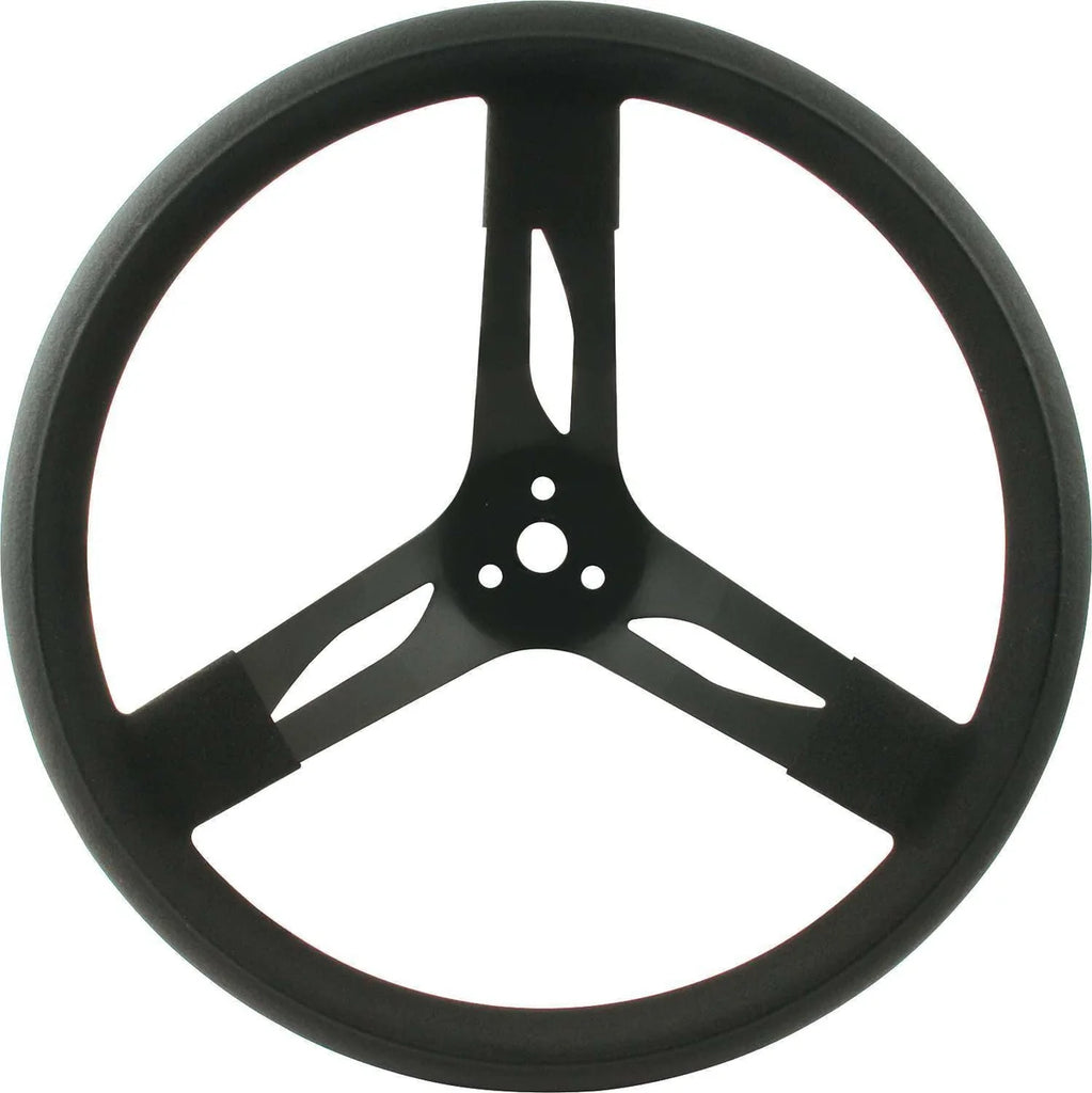 Quickcar Racing 15in Steering Wheel Stl Black 68-003