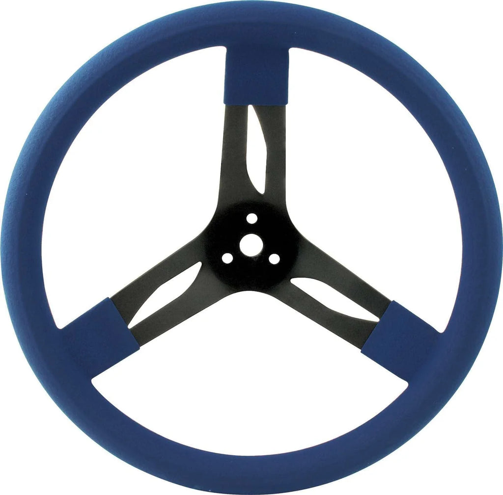 Quickcar Racing 15in Steering Wheel Stl Blue 68-0032