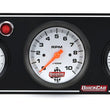 Load image into Gallery viewer, Quickcar Racing 2-1 Gauge Panel OP/WT w/ 3in Tach Black 61-67313