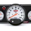 Load image into Gallery viewer, Quickcar Racing 2-1 Gauge Panel OP/WT w/ 5in Tach Black 61-6731