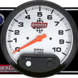 Load image into Gallery viewer, Quickcar Racing 3-1 Gauge Panel OP/WT/OP /FP w/5in Tach Black 61-6751