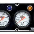 Load image into Gallery viewer, Quickcar Racing 3-1 Gauge Panel OP/WT/OT w/5in Tach Black 61-6741