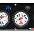 Load image into Gallery viewer, Quickcar Racing 3-1 Gauge Panel OP/WT/VT Black 61-67473