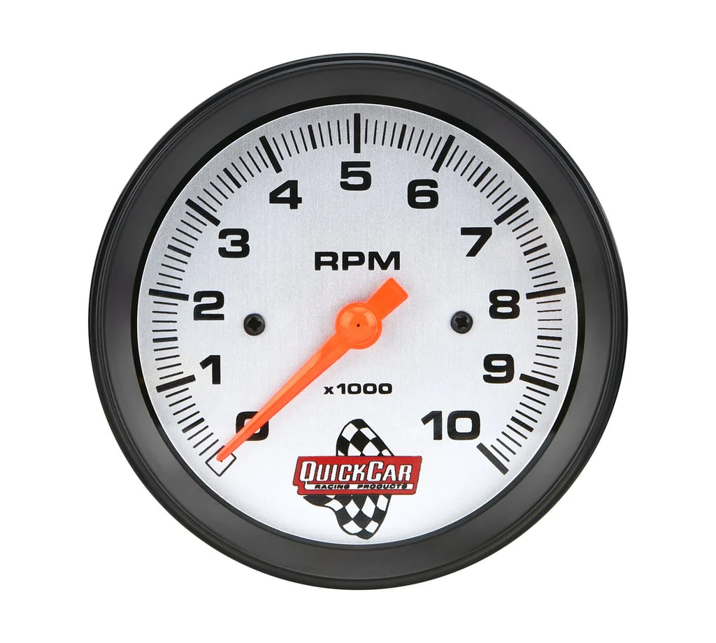Quickcar Racing 3-3/8in Tach w/Remote Recall 611-6002