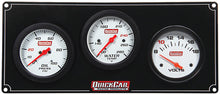 Load image into Gallery viewer, Quickcar Racing 3 Gauge Extreme Panel OP/WT/Volts 61-7017