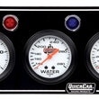 Load image into Gallery viewer, Quickcar Racing 3 Gauge Panel  OP/WT/OT Black 61-6711