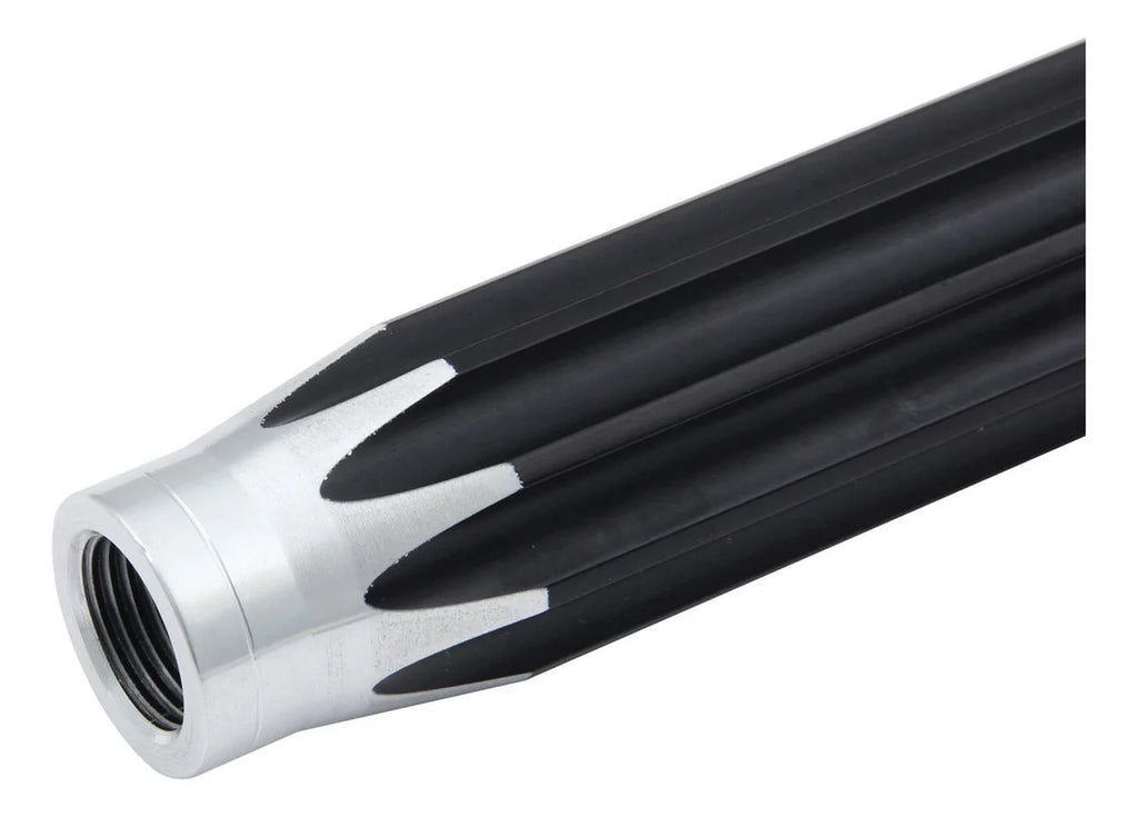 Quickcar Racing 3/8 Aluminum Scalloped Tube - 10.5in. 38-105