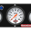 Load image into Gallery viewer, Quickcar Racing 4-1 Gauge Panel OP/WT/OT/VT Black 61-67573
