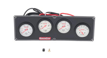 Load image into Gallery viewer, Quickcar Racing 4 Gauge Extreme Panel OP/WT/FP/VT 61-7028