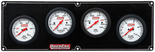 Load image into Gallery viewer, Quickcar Racing 4 Gauge Extreme Panel OP/WT/OT/FP 61-7021
