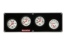 Load image into Gallery viewer, Quickcar Racing 4 Gauge Extreme Panel OP/WT/OT/Volt 61-7027