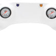 Load image into Gallery viewer, Quickcar Racing 4-Gauge Molded Dash OP/WT/OT/FP White 61-6024