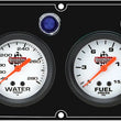 Load image into Gallery viewer, Quickcar Racing 4 Gauge Panel OP/WT/FP15/WP Black 61-6726