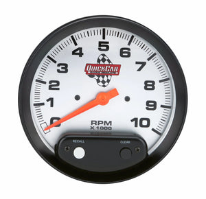 Quickcar Racing 5in Tach w/Memory 10k 611-6001