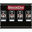 Load image into Gallery viewer, Quickcar Racing Accessory Panel 4 Switch Weatherproof 50-719