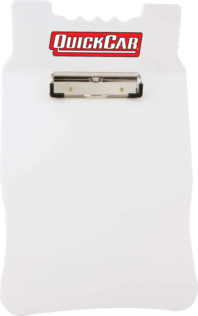Quickcar Racing Acrylic Clipboard White 51-046