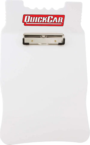 Quickcar Racing Acrylic Clipboard White 51-046