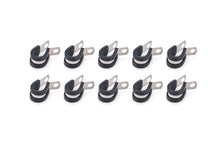 Load image into Gallery viewer, Quickcar Racing Adel Line Clamps Alum 1/2in 10pk 66-834