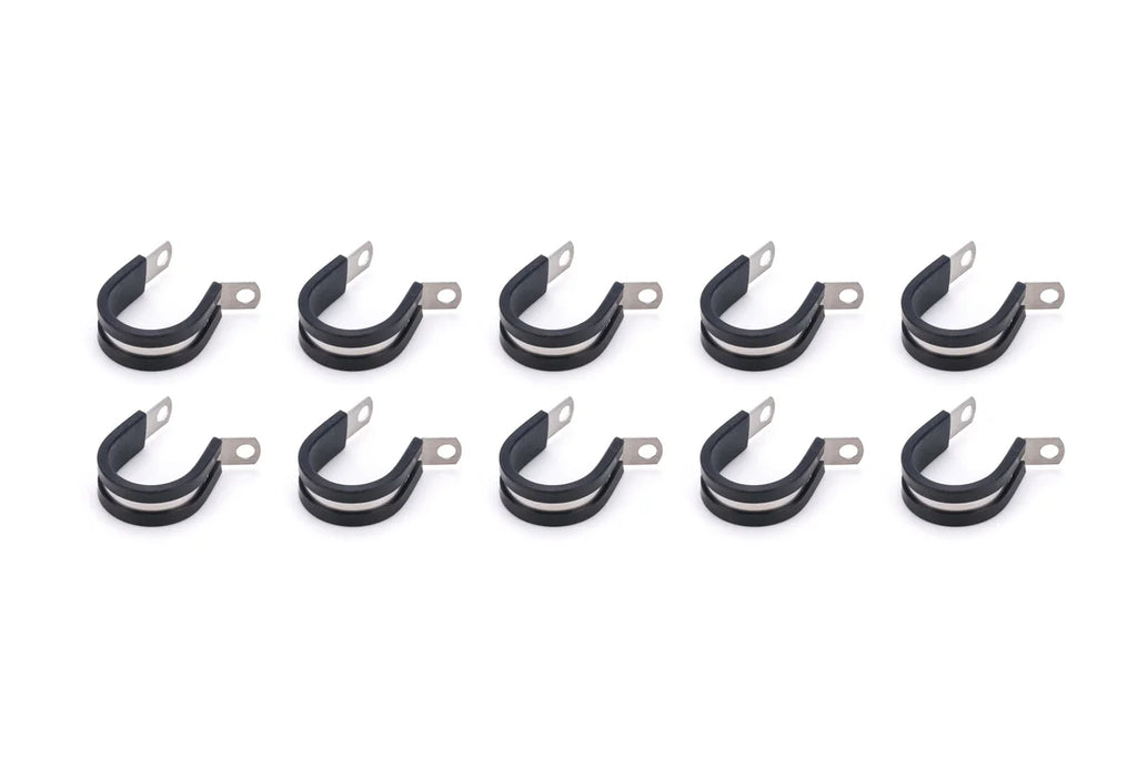 Quickcar Racing Adel Line Clamps Alum 1in 10pk 66-840