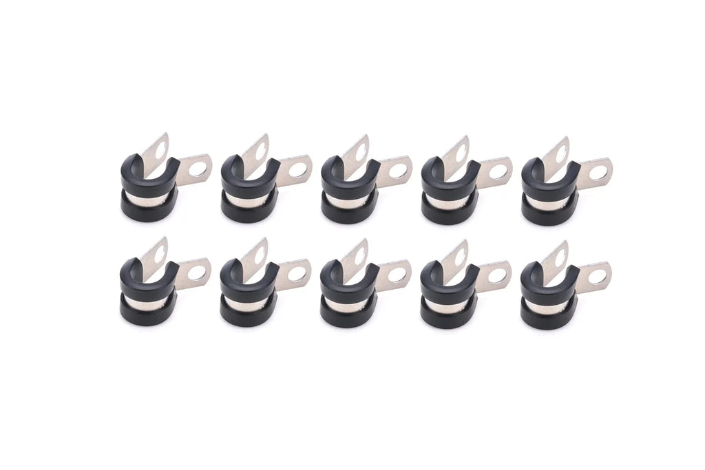 Quickcar Racing Adel Line Clamps Alum 3/8in 10pk 66-832