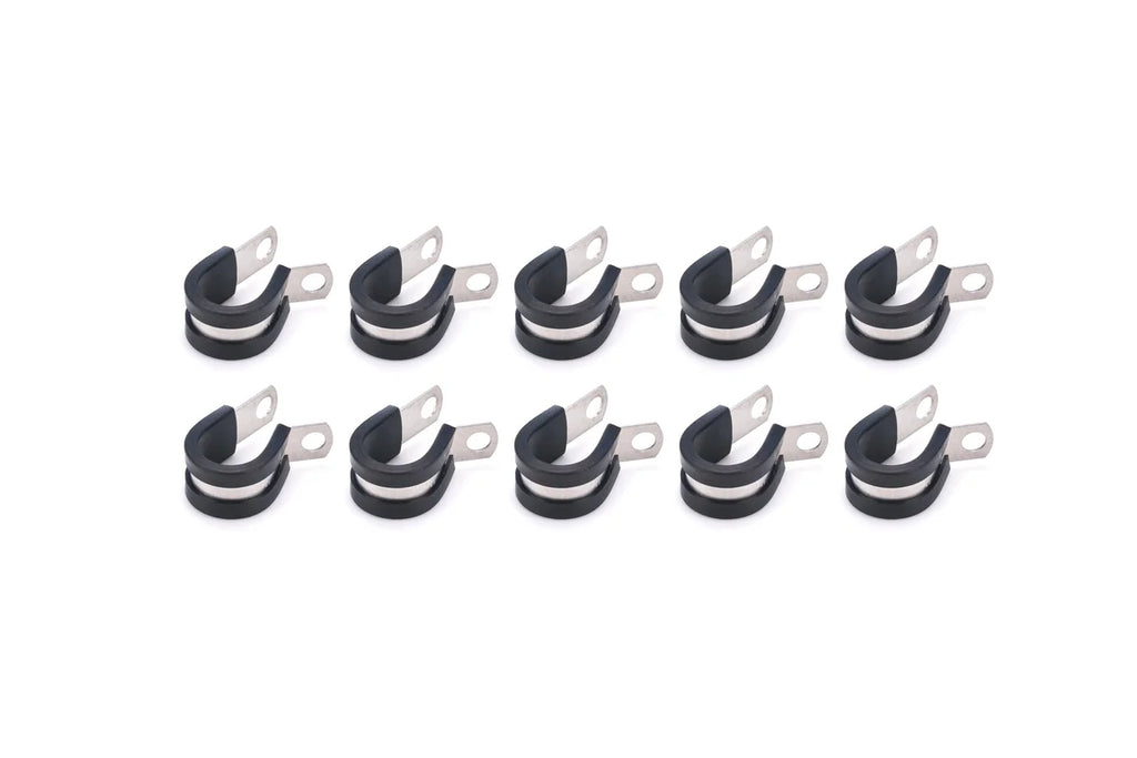 Quickcar Racing Adel Line Clamps Alum 5/8in 10pk 66-836