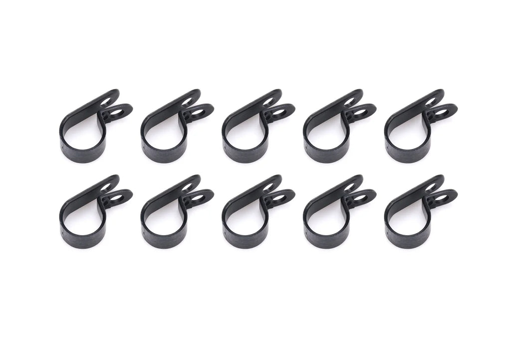 Quickcar Racing Adel Line Clamps Nylon 1/2in 10pk 66-814
