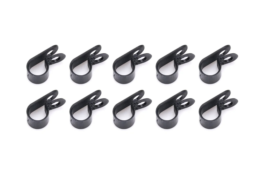 Quickcar Racing Adel Line Clamps Nylon 3/8in 10pk 66-812