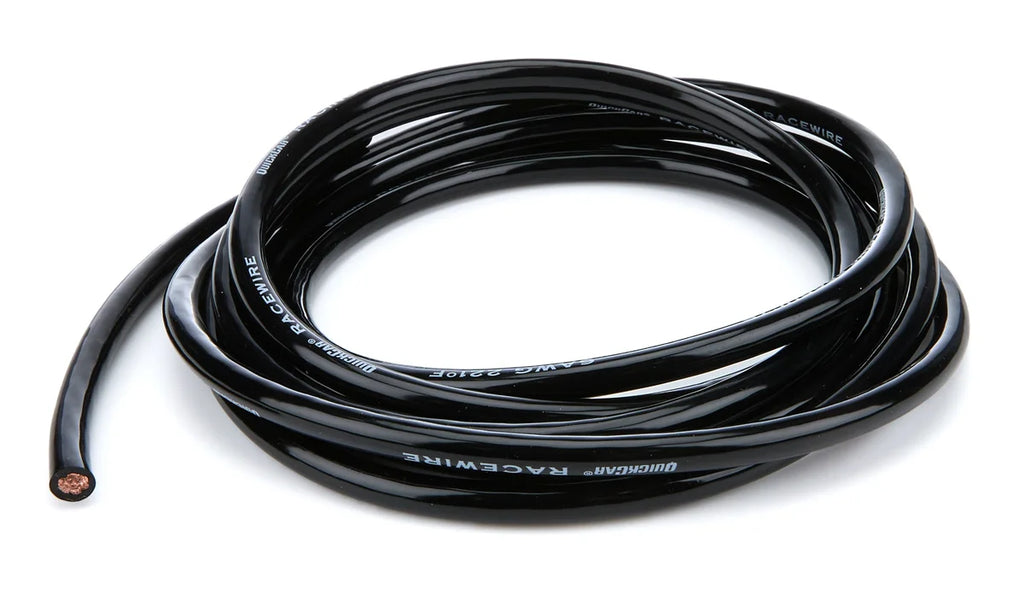 Quickcar Racing Battery Cable  6 Gauge Black  10ft Length 57-2701