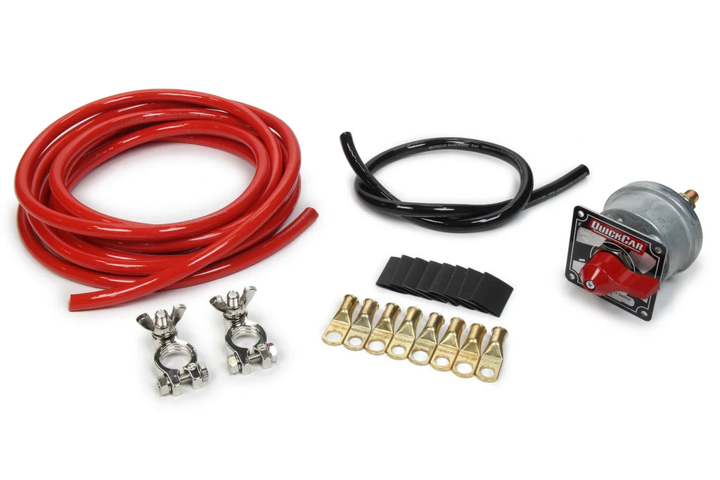 Quickcar Racing Battery Cable Kit 4 Gauge w/ MDS 57-014
